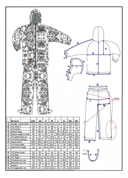 Woodline Luminaamiosetti - Eräpuvut - ZZZ0011584 - 2